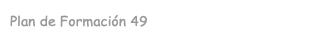 Plan de Formación 49